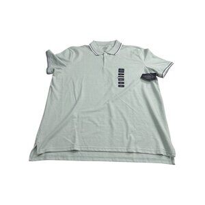 St. Johns Bay Mens XL Classic Fit Polo Shirt In Blue Haze